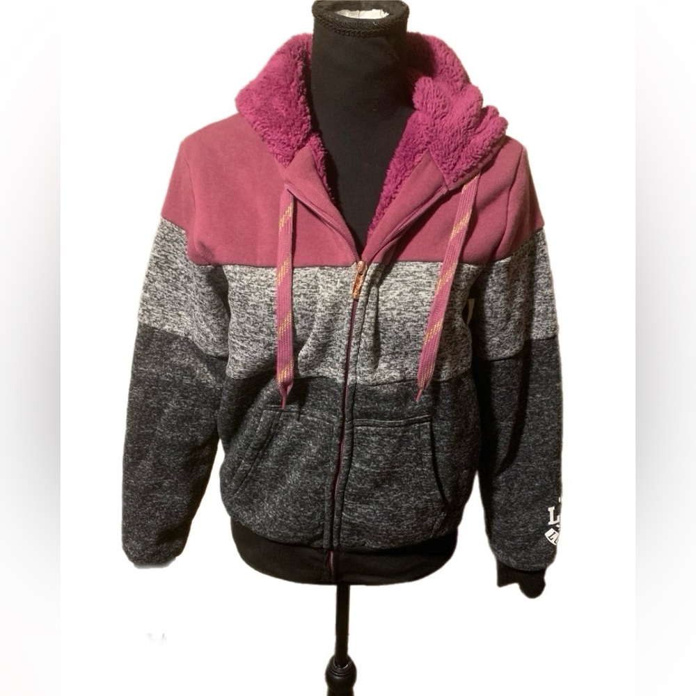 EUC Zip Up Jacket Size Childs Large